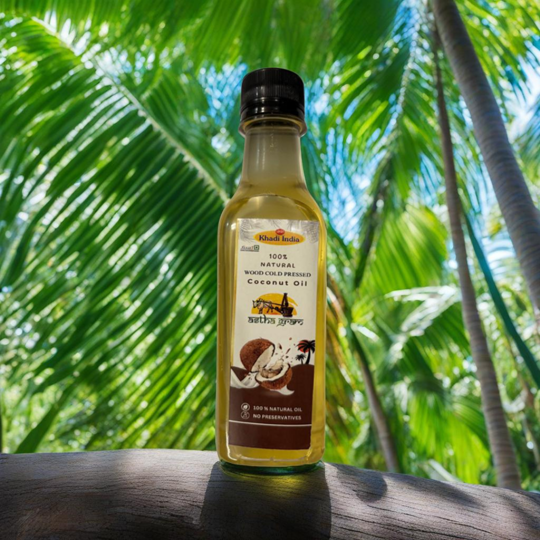 Wood Cold Pressed Coconut Oil
