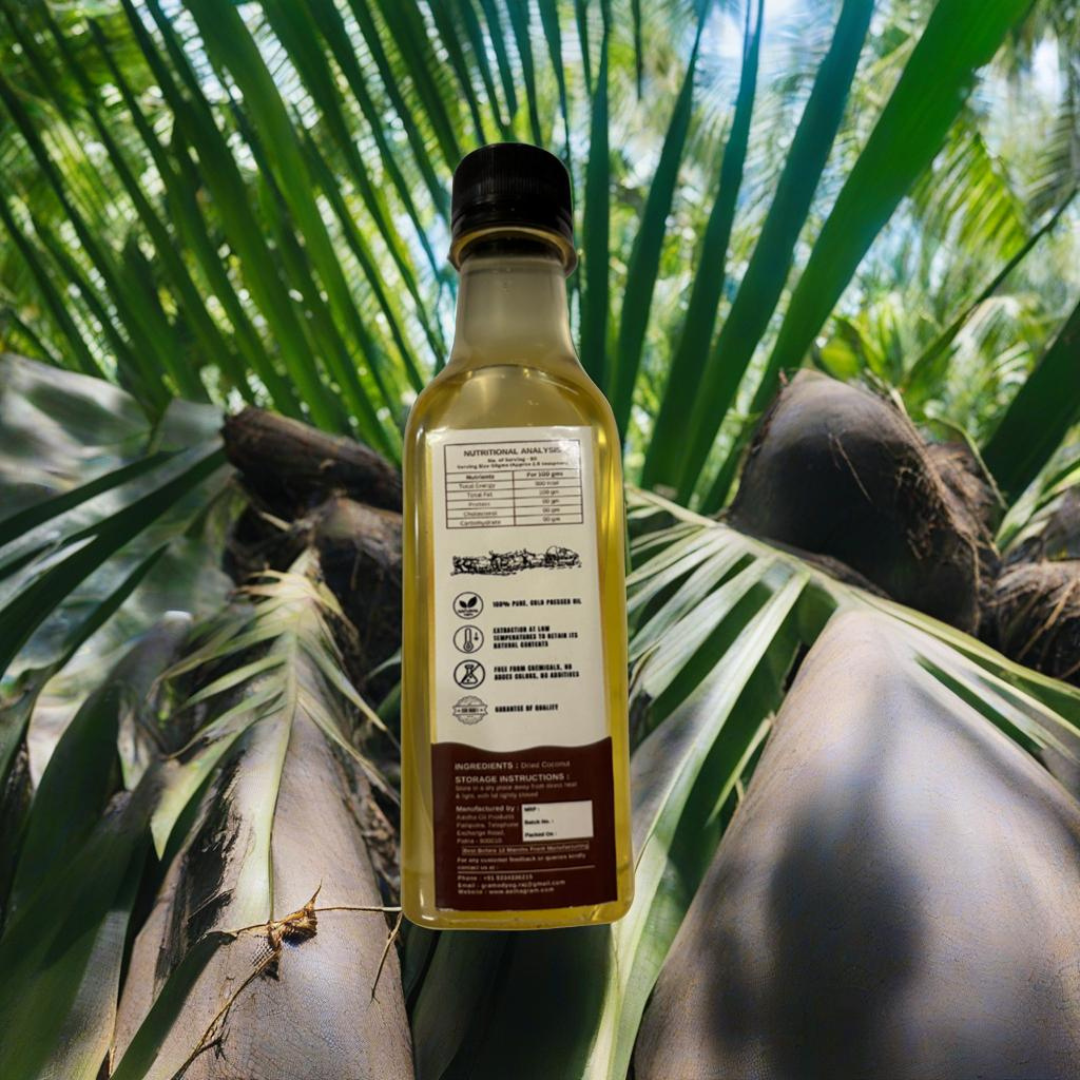 Wood Cold Pressed Coconut Oil