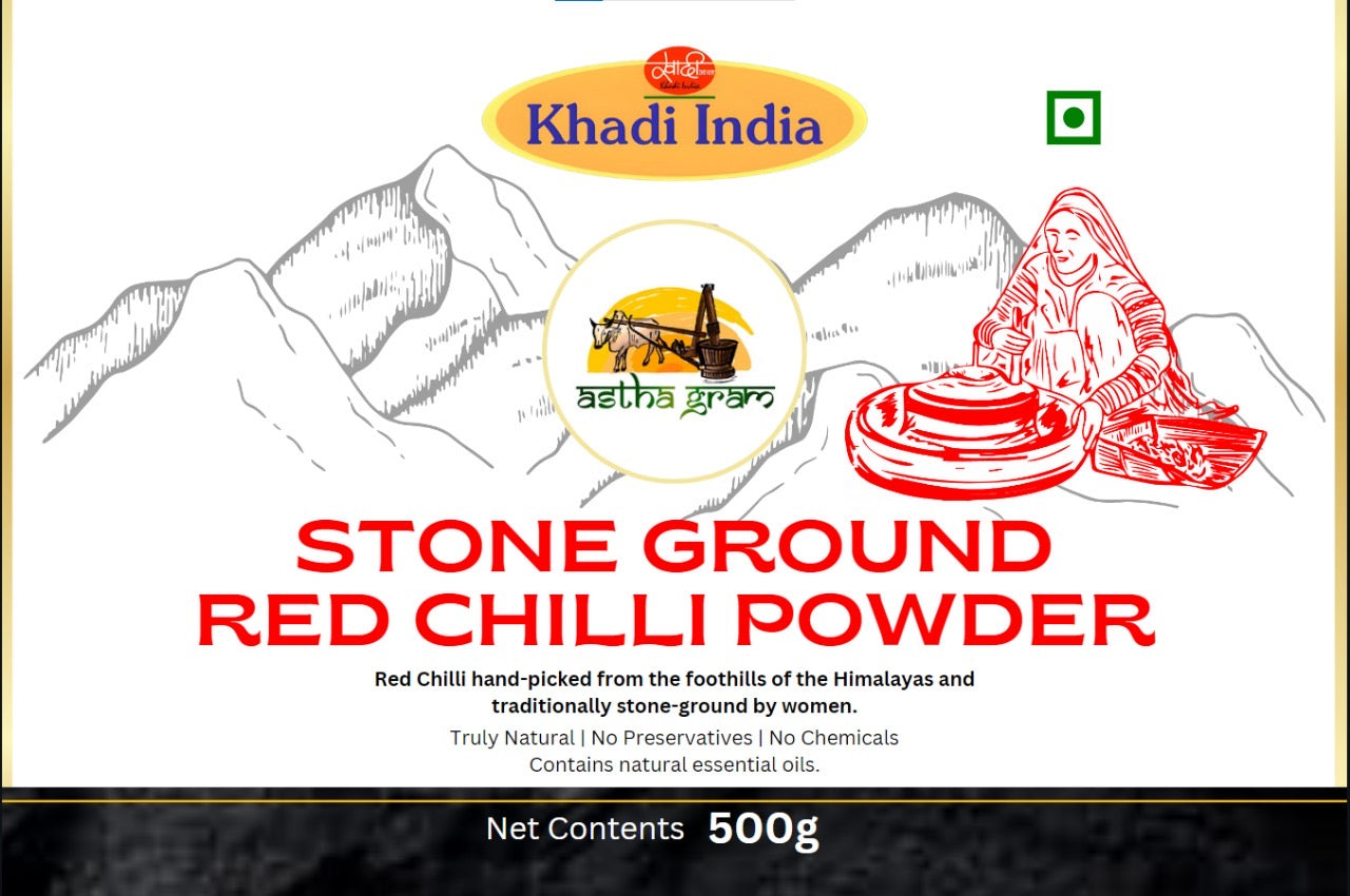 Stone Ground Red Chilli Powder