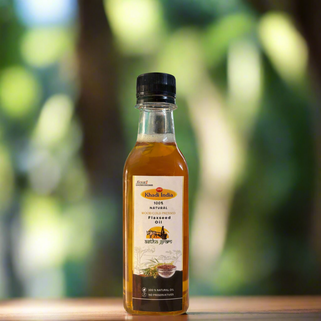 Wood Cold Pressed Flaxseed oil